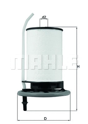 Fuel Filter (KX 398)