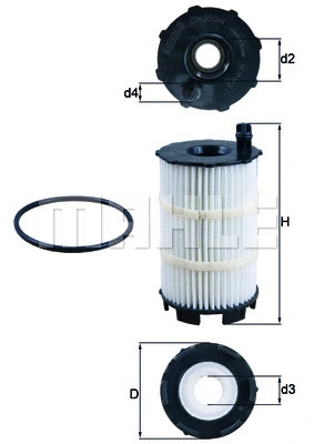 Oil Filter (OX 350/4D)