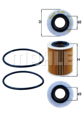 Oil Filter (OX 386D)