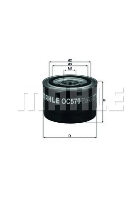Oil Filter (OC 570)
