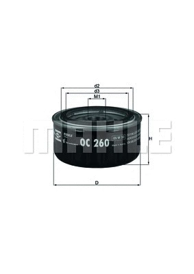 Oil Filter (OC 260)