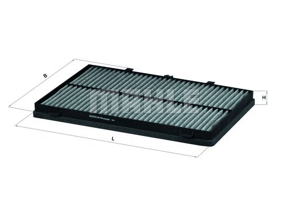 Filter, cabin air (LAK 243)