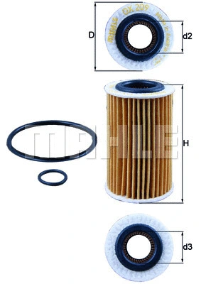 Oil Filter (OX 209D)