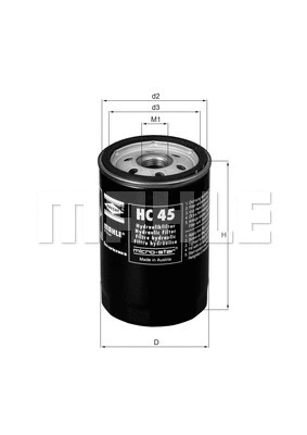 Hydraulic Filter, automatic transmission (HC 45)