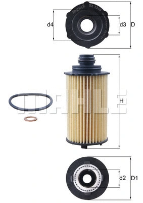 Oil Filter (OX 1310D)