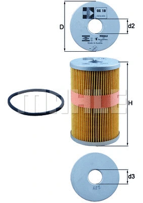 Oil Filter (OX 18D)