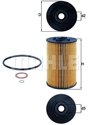 Oil Filter (OX 150D)