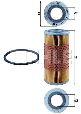 Oil Filter (OX 12D)