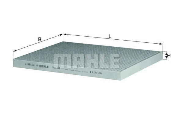 Filter, cabin air (LAK 64)
