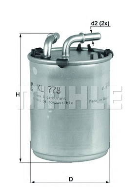 Fuel Filter (KL 778)