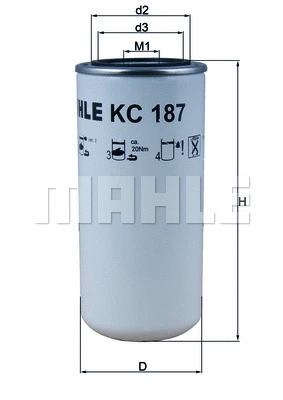 Fuel Filter (KC 187)