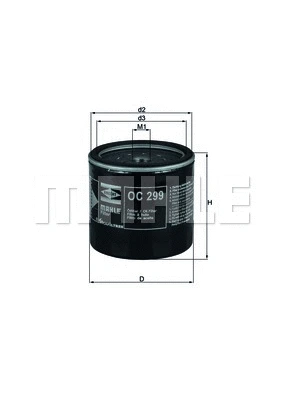 Oil Filter (OC 299)