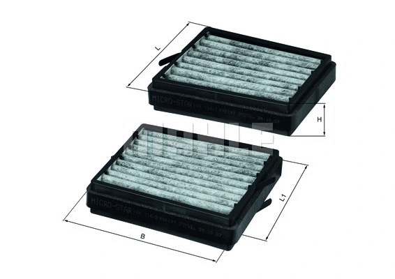 Filter, cabin air (LKK 116/S)