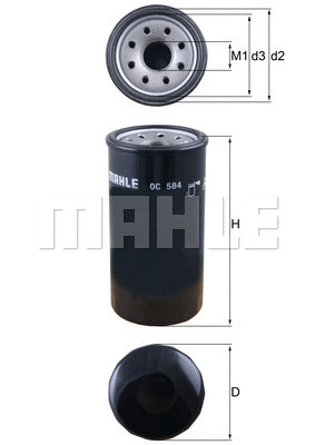 Oil Filter (OC 584)