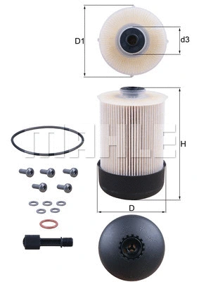 Fuel Filter (KX 338/22D)