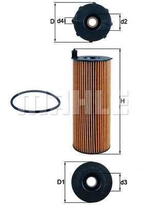 Oil Filter (OX 196/1D1)