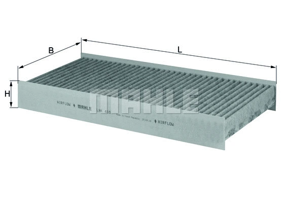 Filter, cabin air (LAK 410)
