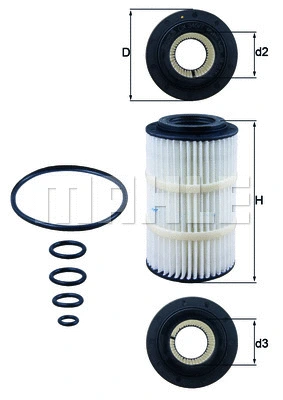 Oil Filter (OX 345/7D)