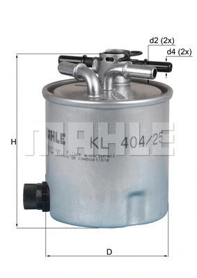 Fuel Filter (KL 404/25)