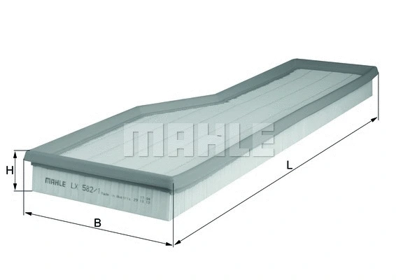 Air Filter (LX 582/1)