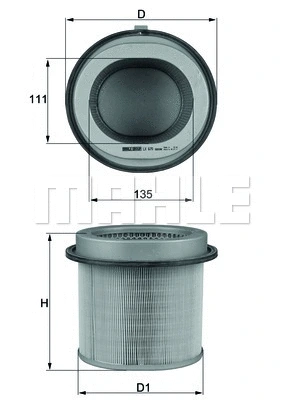 Air Filter (LX 670)