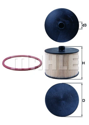 Fuel Filter (KX 201D)