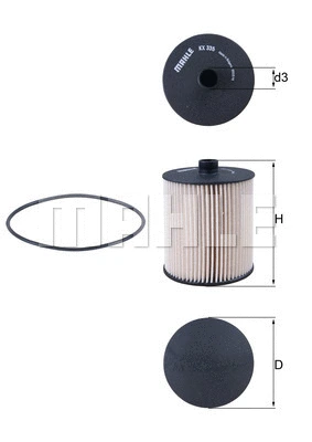 Fuel Filter (KX 335D)