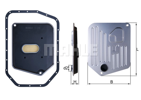Hydraulic Filter, automatic transmission (HX 278D)