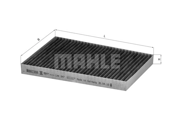 Filter, cabin air (LAK 247)