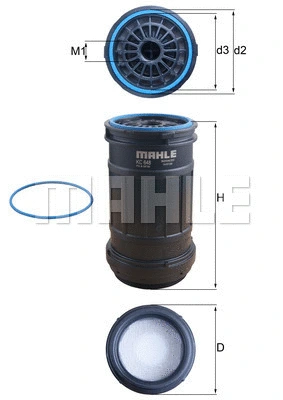 Fuel Filter (KC 648D)