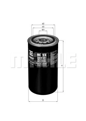 Hydraulic Filter, automatic transmission (HC 23)