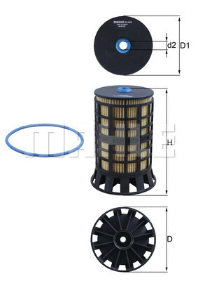 Fuel Filter (KX 606D)
