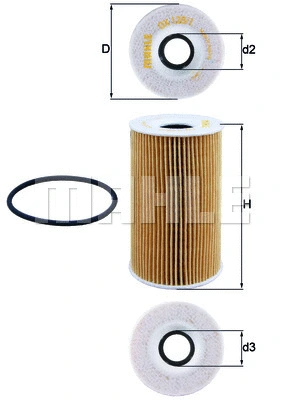 Oil Filter (OX 128/1D)