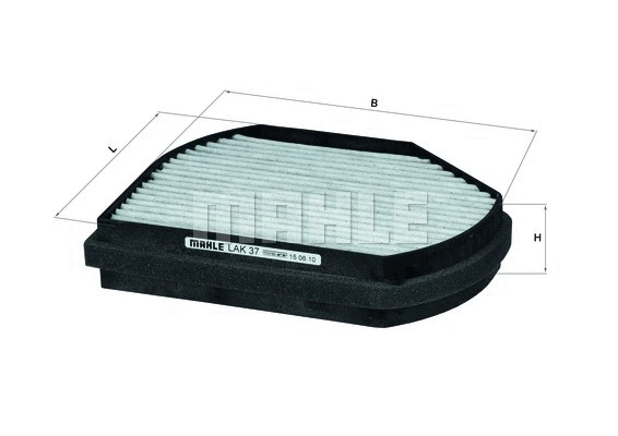 Filter, cabin air (LAK 37)
