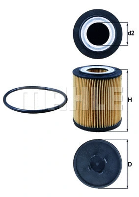 Oil Filter (OX 182D)