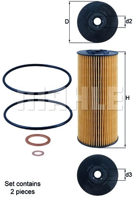 Oil Filter (OX 137D1/S)
