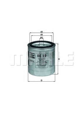 Fuel Filter (KC 22)