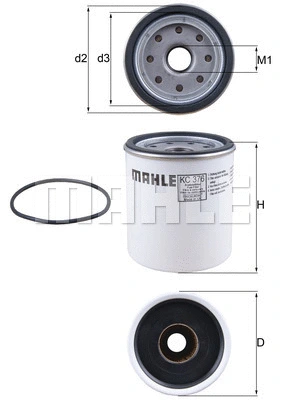 Fuel Filter (KC 376D)