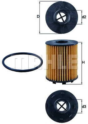 Oil Filter (OX 371D)