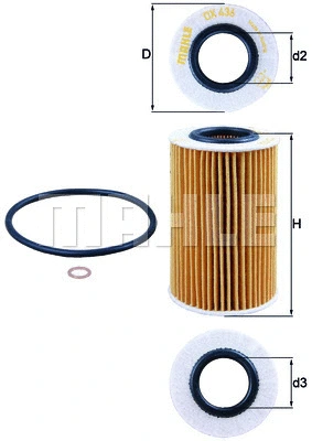 Oil Filter (OX 436D)
