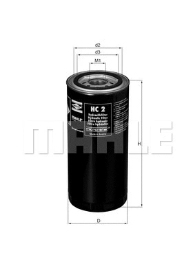 Hydraulic Filter, automatic transmission (HC 2)