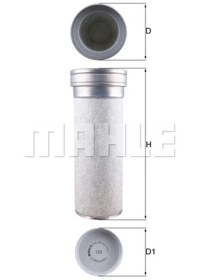 Secondary Air Filter (LXS 361)