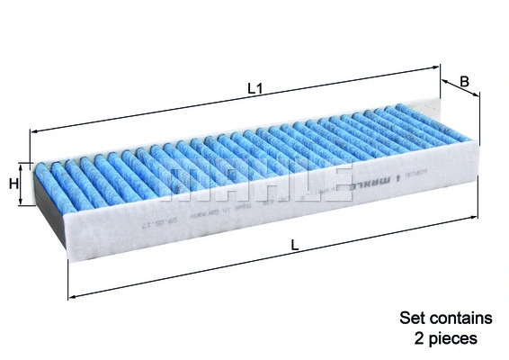 Filter, cabin air (LAO 428/S)