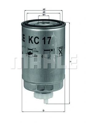 Fuel Filter (KC 17D)