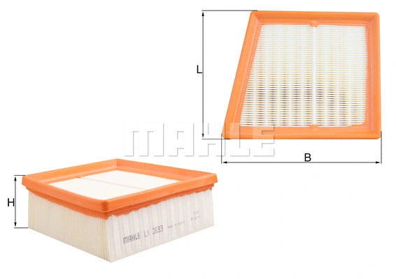 Air Filter (LX 2633)
