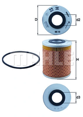 Oil Filter (OX 15D)