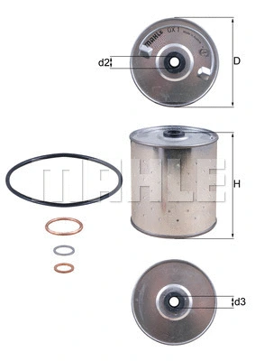 Oil Filter (OX 1D)
