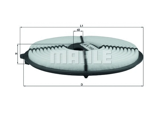 Air Filter (LX 733)