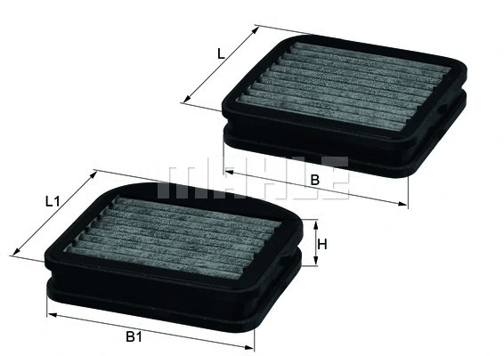 Filter, cabin air (LKK 72/S)