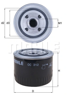 Oil Filter (OC 312)